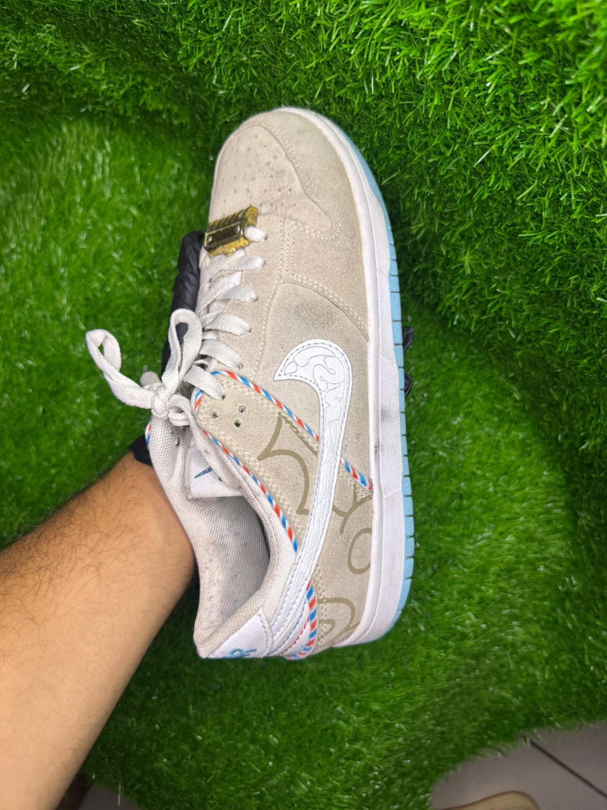 Nike Dunk Low SE 'Barber Shop' sneakers