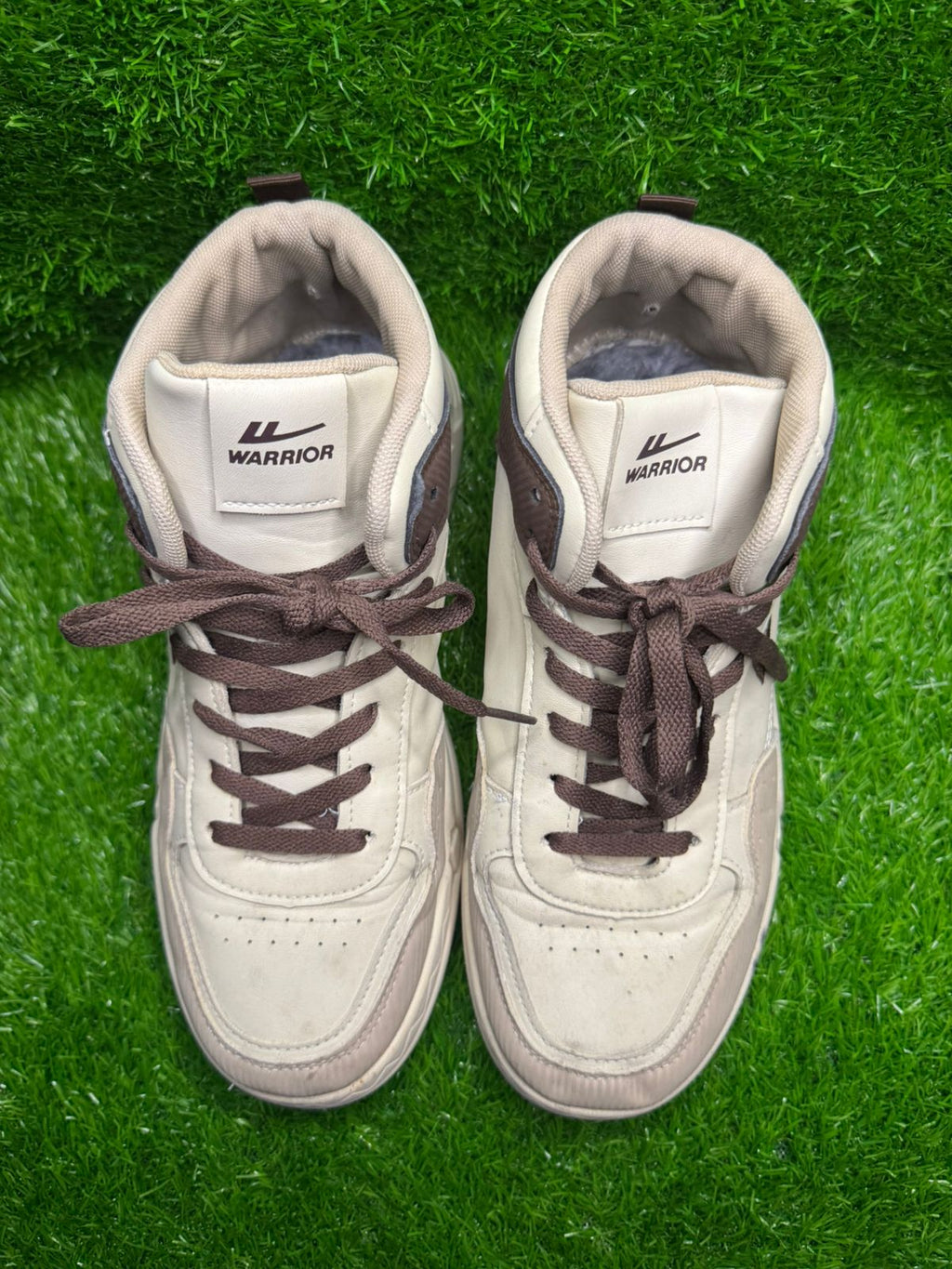 Warrior Shanghai Retro Chunky High-Top Trainers