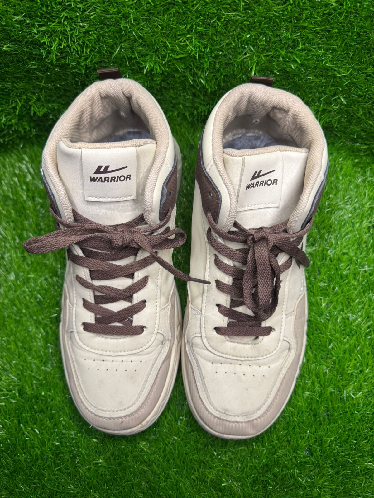 Warrior Shanghai Retro Chunky High-Top Trainers