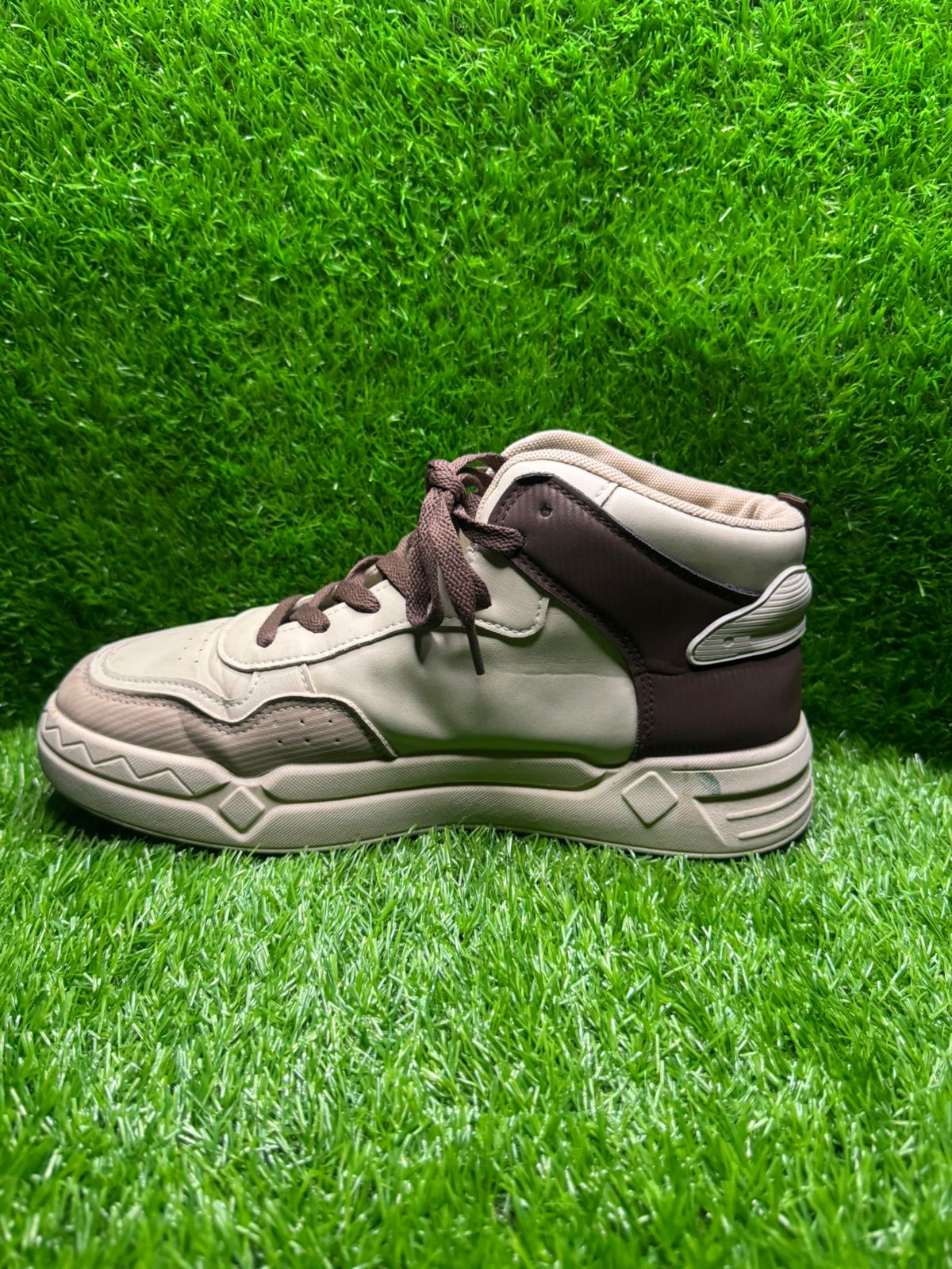 Warrior Shanghai Retro Chunky High-Top Trainers